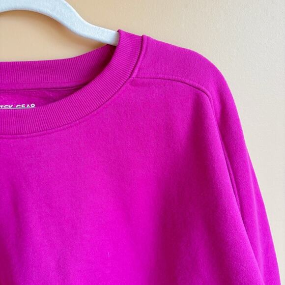 Tek Gear Ultrasoft Fleece Sweatshirt in Dark Pink 🩷 - Picture 3 of 6